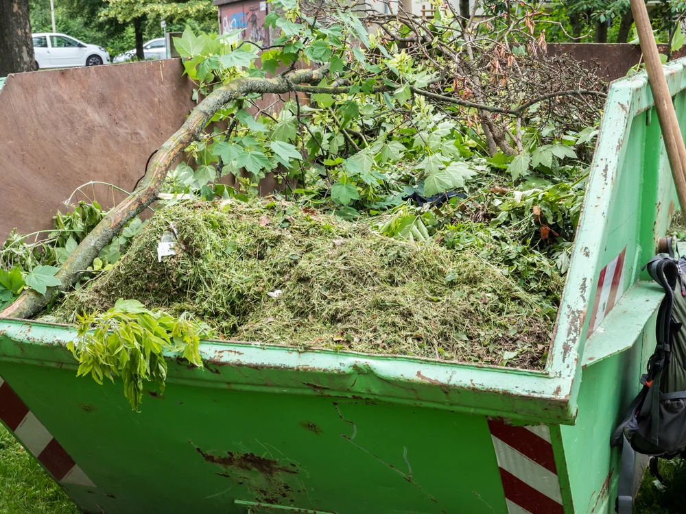 Eco friendly green waste removal