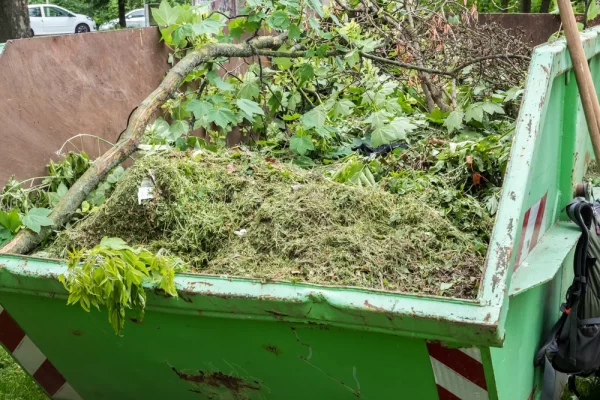 Eco friendly green waste removal